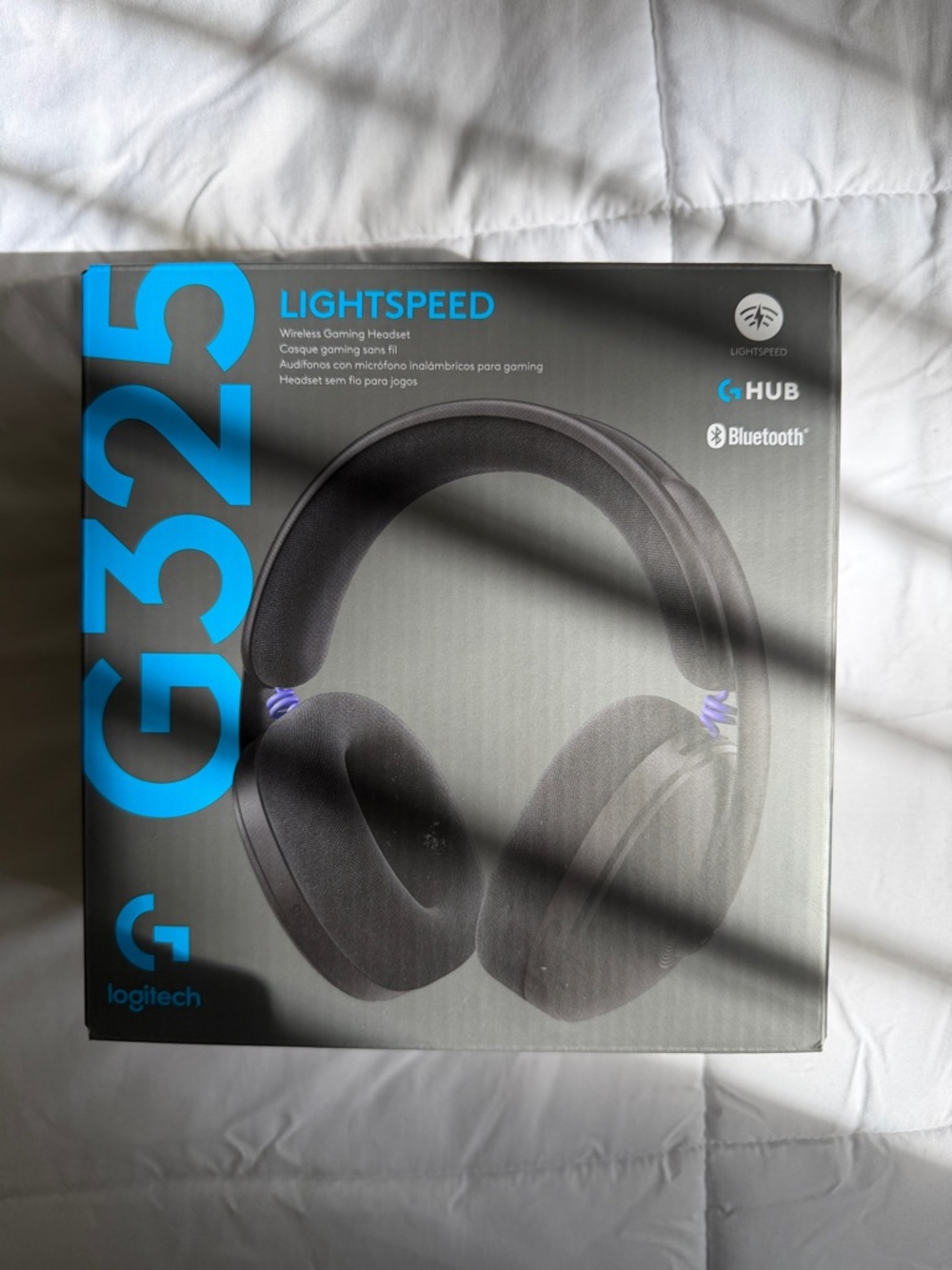 Logitech G3325 Lightspeed Wireless Headset - Black with Blue Accents